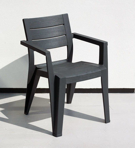 Outdoor Chair JULIE, graphite