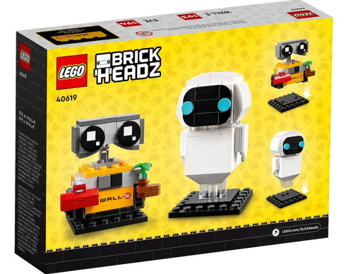 LEGO BrickHeadz eve & wall•e 10+