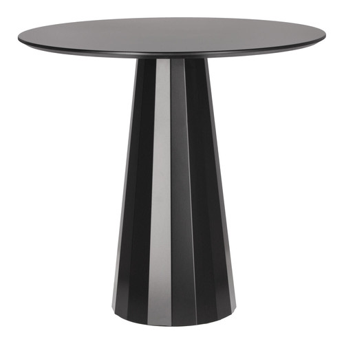 Pedestal Table Florero, black