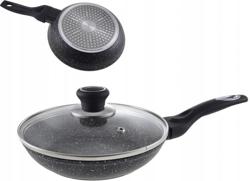 Tiross Frying Pan with Lid TS-1256P 28 cm