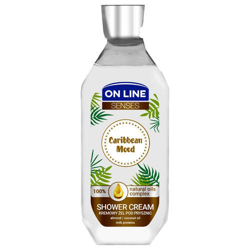 On Line Senses Shower Cream Caribbean Mood 500ml