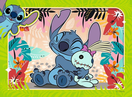 Ravensburger Children's Puzzle Disney Stitch 4in1 3+