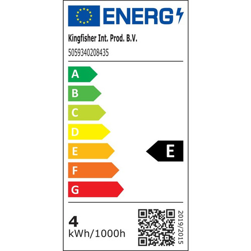 Diall LED Bulb GU10 4.7 W 345lm 4000K