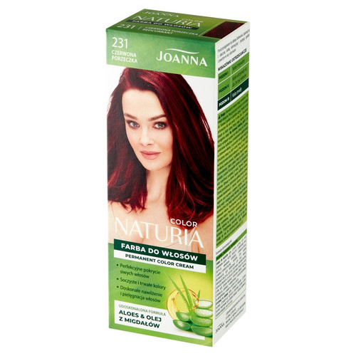 JOANNA Naturia Color Permanent Hair Color Cream no. 231 Red Currant