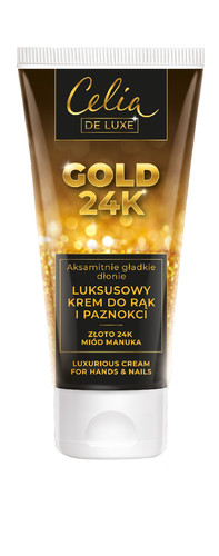 Celia Gold 24K Luxurious Cream for Hands & Nails 80ml
