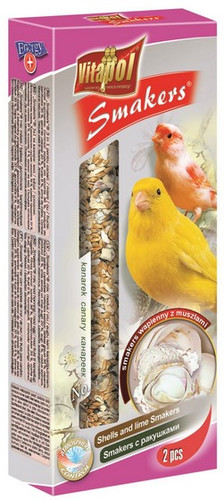 Vitapol Smakers Snack for Canaries - Shells & Lime 2pcs