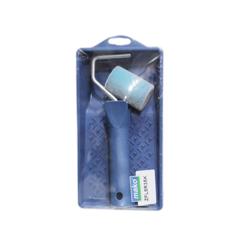 Flock Paint Roller & Tray Set 5cm fi 35mm