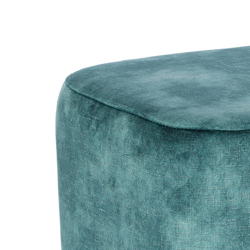 Pouffe Izbit Velvet, blue