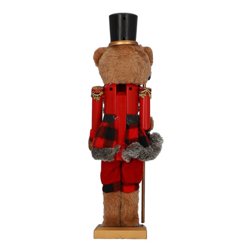Nutcracker Christmas Decoration Teddy Bear 38cm