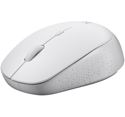 Defender Optical Wireless Mouse Silent Click Auris MB-027, white