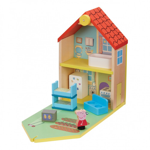 Tm Toys Peppa Pig Wooden Family Home 3+