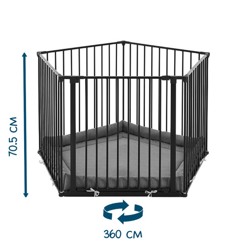 Baby Dan Playpen Park-A-Kid, black