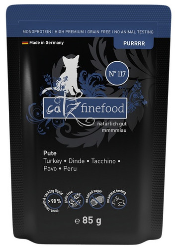 Catz Finefood Purrrr N.117 Cat Wet Food Turkey 85g