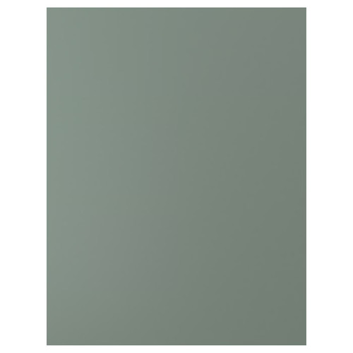 NICKEBO Cover panel, matt grey-green, 62x80 cm