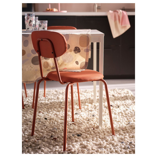 ÖSTANÖ Chair, red-brown Remmarn/red-brown