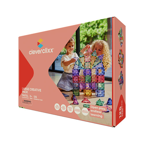 Cleverclixx Large Creative Pack Pastel 125pcs 3+