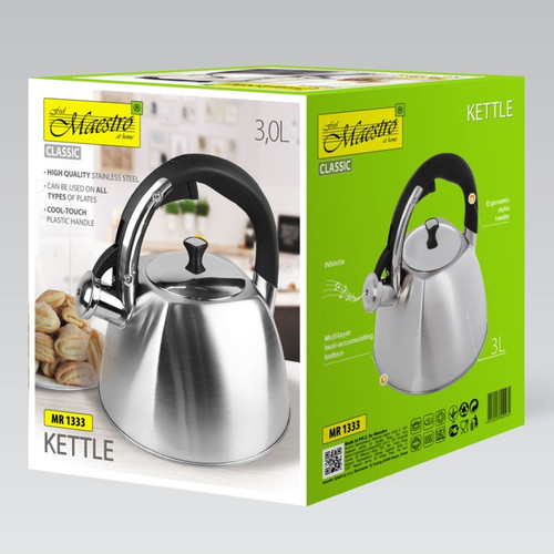 Feel Maestro 3.0L Stainless Steel Whistling Kettle MR-1333