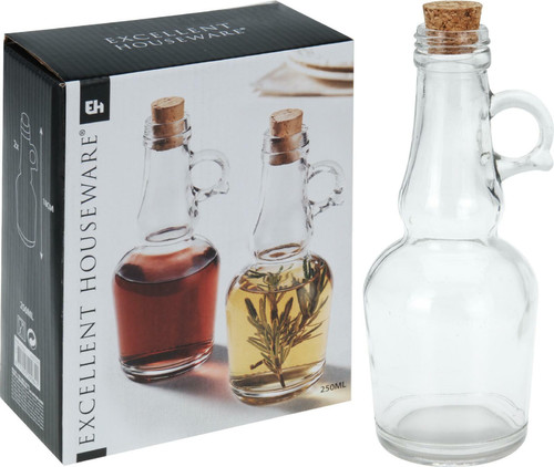 Oil and Vinegar Cruet Set, 250 ml, set of 2