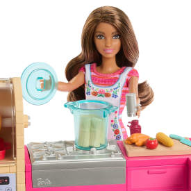 Barbie and Teresa Recipe for Friendship Teresa's Kitchen Playset JCT06 3+