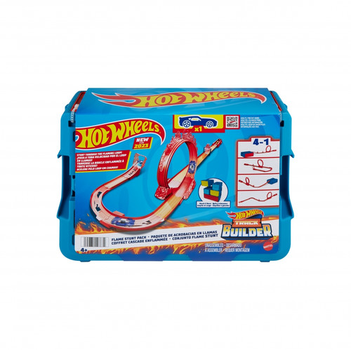 Hot Wheels Fire-themed Track Building Set HMC04 4+