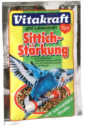 Vitakraft Sittich Starkung Budgie Strenghtening Complemenrary Food 30g