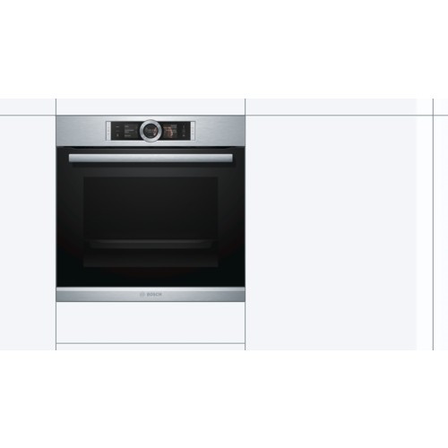 Bosch Oven with Steamer HRG656XS2