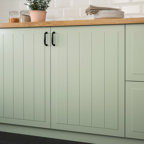 STENSUND Door, light green, 30x80 cm