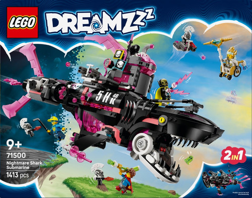 LEGO DREAMZzz The Nightmare Shark Sub 10+