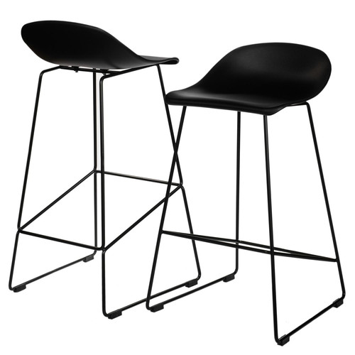 Bar Stool Molly High, black