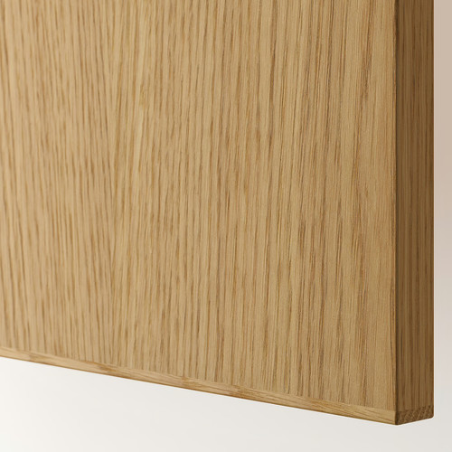 SINARP Drawer front, oak veneer, 60x40 cm