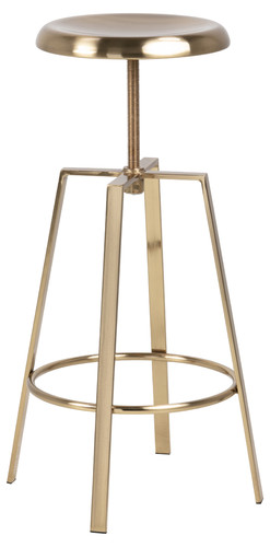 Bar Stool Goose, gold