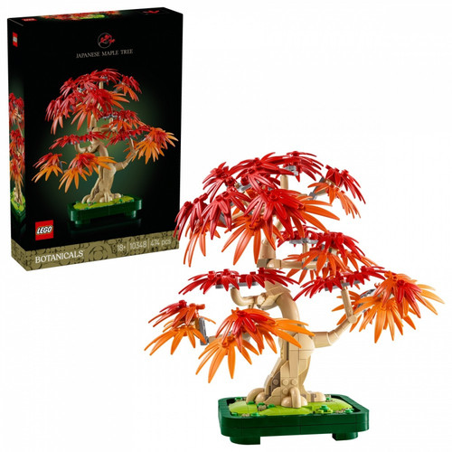 LEGO Icons Japanese Red Maple Bonsai Tree 10348 18+
