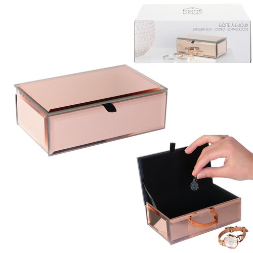 Jewellery Box Golden Rose