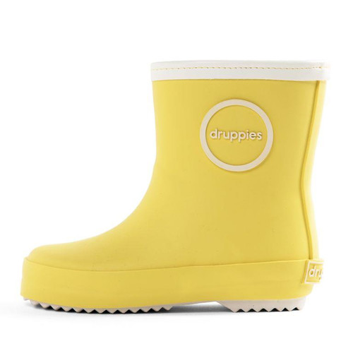 Druppies Rainboots Wellies for Kids Newborn Boot Size 27, pastel lemon