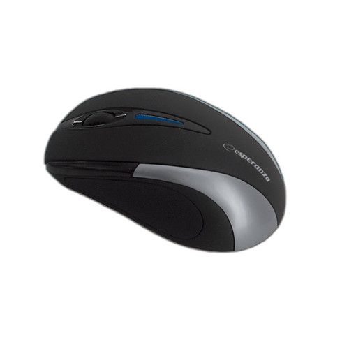 Esperanza Wireless Optical Mouse EM101S USB, 2,4 GHz, NANO receiver, black-white
