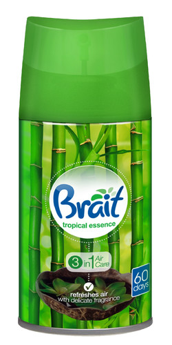 Brait Air Care 3in1 Automatic Freshener Refill - Tropical Essence 250ml