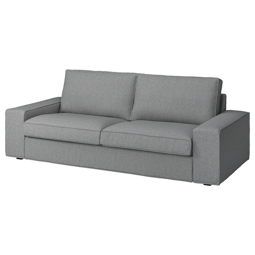 KIVIK 3-seat sofa, Tibbleby beige/grey