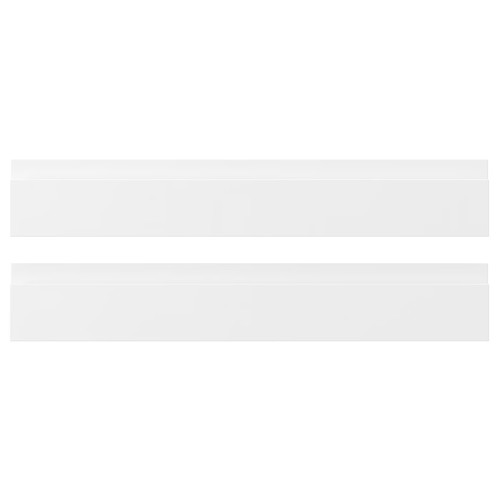 VOXTORP Drawer front, matt white, 2 pack, 60x10 cm