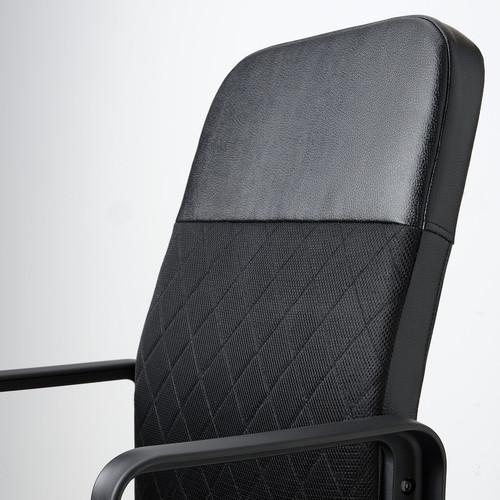 RENBERGET Swivel chair, Bomstad black