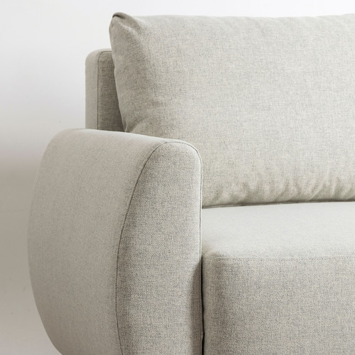GRUNNARP 3-seat sofa-bed, Gunnared beige