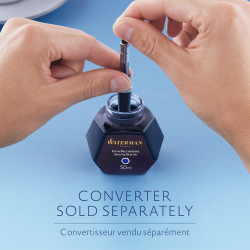 Waterman Ink Bottle 50ml, blue