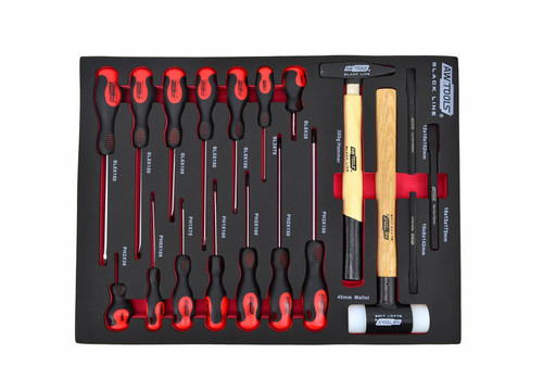 AW 6-Drawer Roll Tool Box + 177 Tools