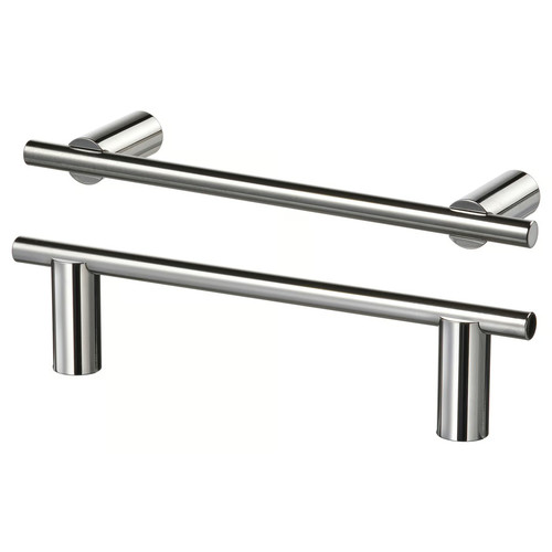 STJÄRNHOV Handle, chrome-plated, 126 mm