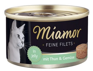 Miamor Feine Filets Dose Tuna & Vegetables 100g