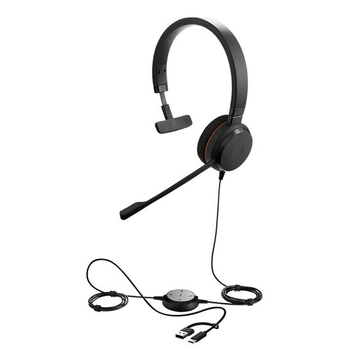 Jabra Evolve 20 USB-A & USB-C MS Stereo