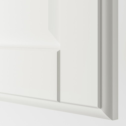 PAX / TYSSEDAL Wardrobe combination, white, white, 300x60x236 cm