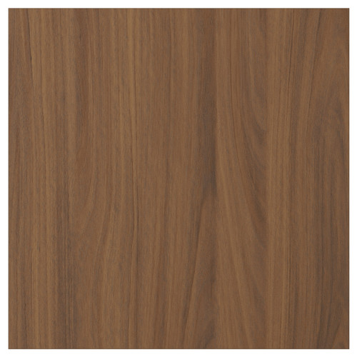 TISTORP Drawer front, brown walnut effect, 40x40 cm