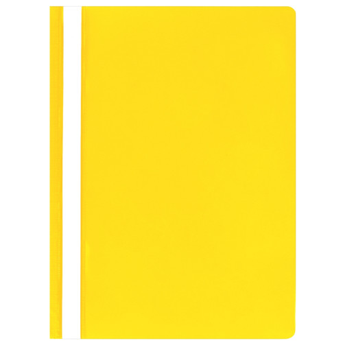File Folder A4, yellow, 10pcs