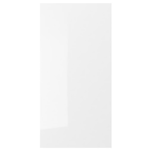 RINGHULT Door, high-gloss white, 40x80 cm