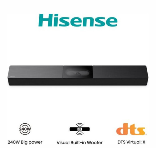 Hisense Compact Sound Bar with Built-in Subwoofer HS2000 2.1